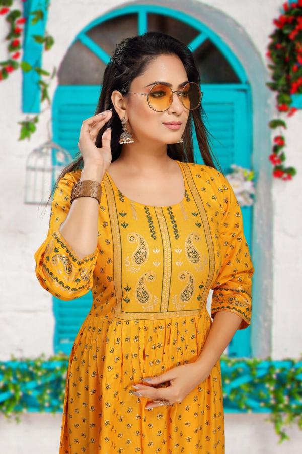  TRENDY SAHIBA VOL.1 Rayon Exclusive Kurti Collection